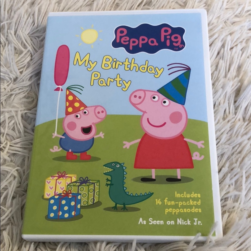 ✨3/$12 or 4/$16✨ Peppa Pig My Birthday Party DVD